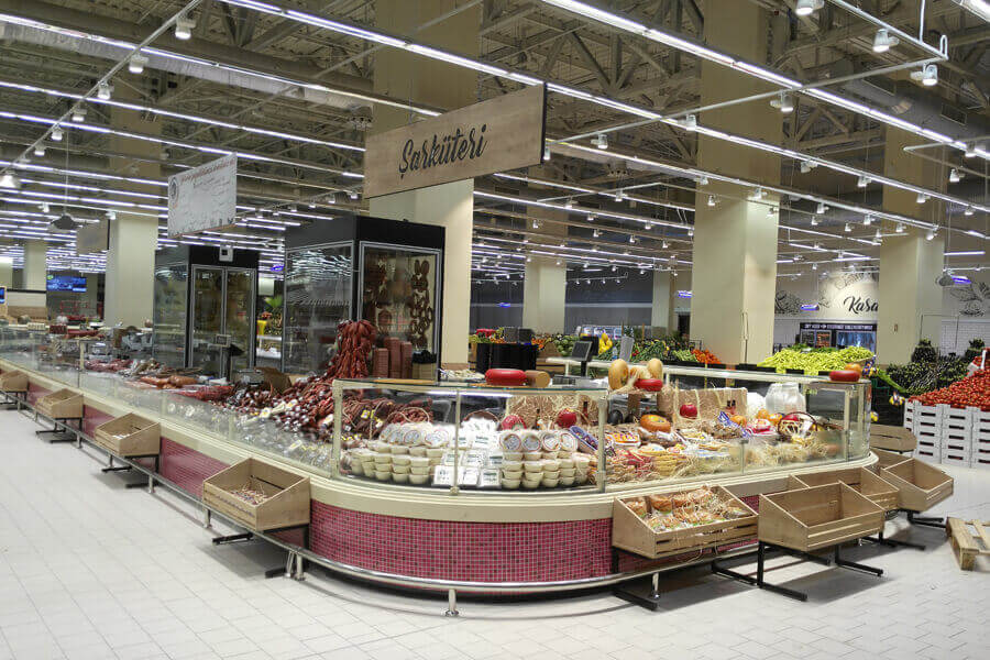 Carrefoursa İstanbul B.Paşa Forum Mağazası Lezzet Arası Tadilat, İnşaat, Mekanik Elektrik İşleri