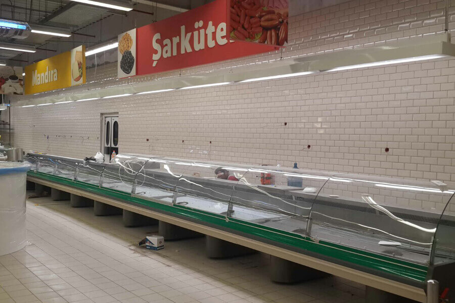 Carrefoursa Marmaris Hiper Mağazası Tadilat İnşaat Mekanik Elektrik İşleri