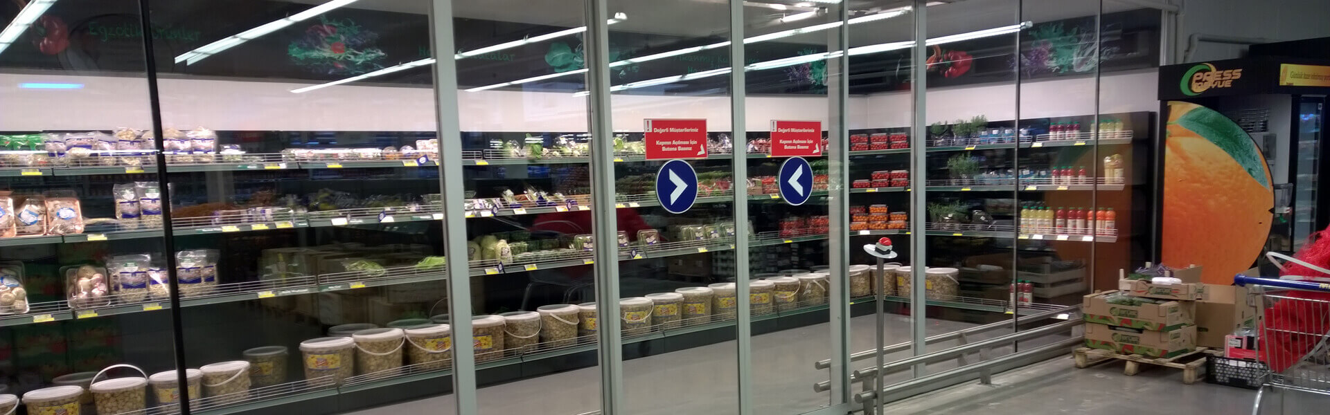 Metro Market Bodrum Mağazası Balık Bölümü Zemin Epoxy Tadilat İnşaat Mekanik Elektrik İşleri